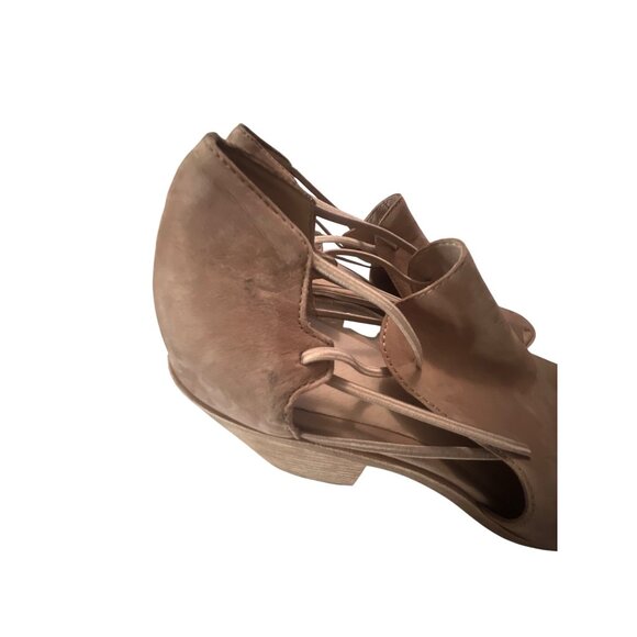 Eileen Fisher Womens Suede Open-Toe Block Heel Sandals Size 11 - Picture 5 of 8